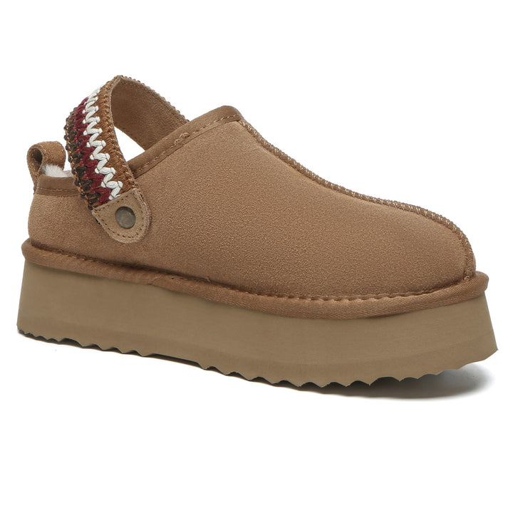 Slingback Knitted UGG Platform Slippers - UGG Direct Online