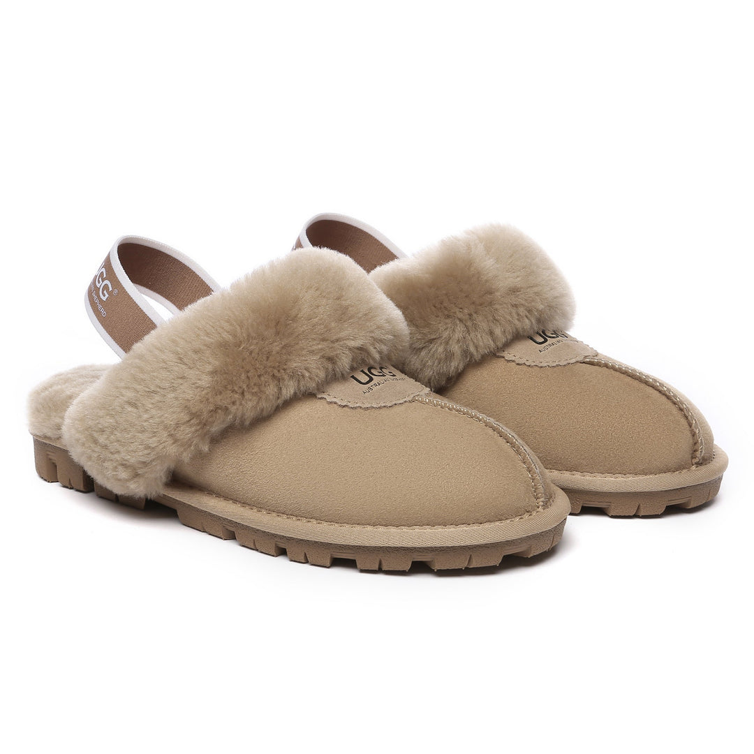 Slingback Premium Anti-Slip UGG Slippers - UGG Direct Online