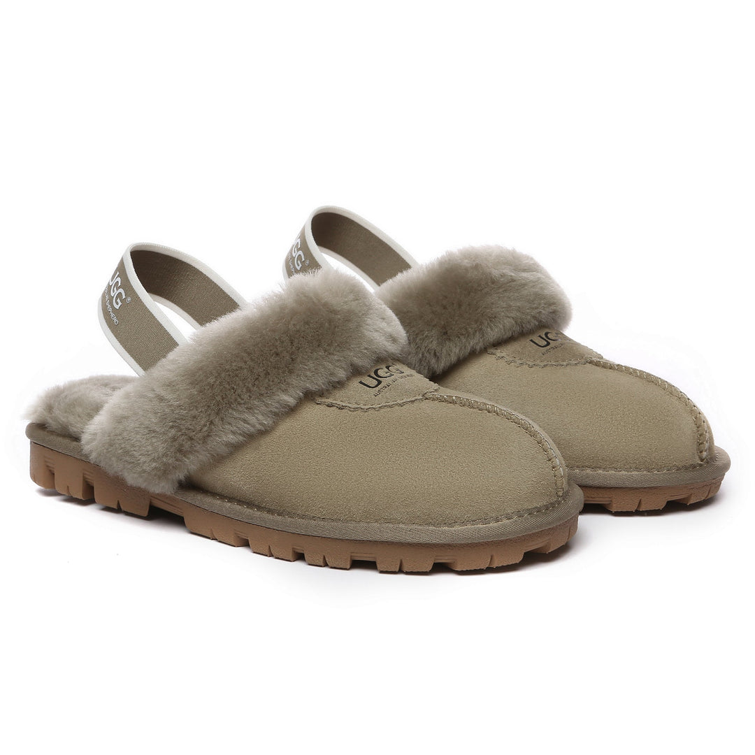 Slingback Premium Anti-Slip UGG Slippers - UGG Direct Online