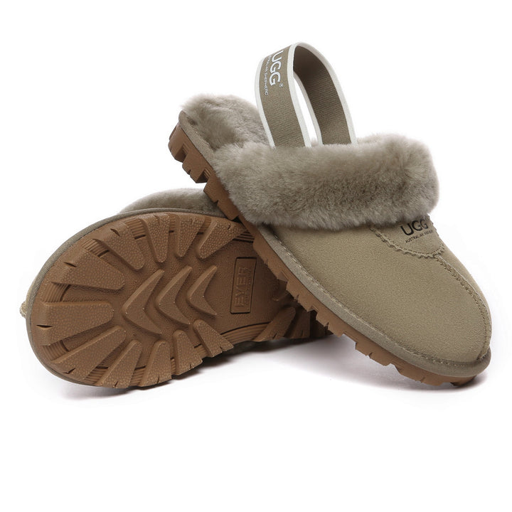 Slingback Premium Anti-Slip UGG Slippers - UGG Direct Online