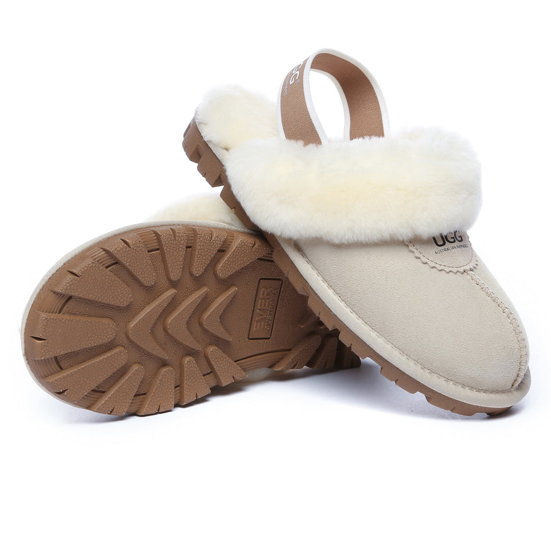 Slingback Premium Anti-Slip UGG Slippers - UGG Direct Online