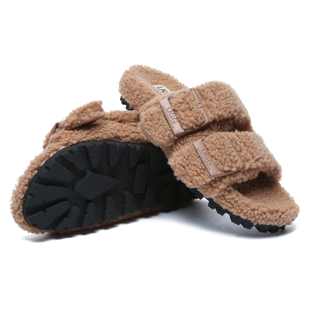 Slippers Women Adjustable Buckle Sandal UGG Slides Ella - UGG Direct Online