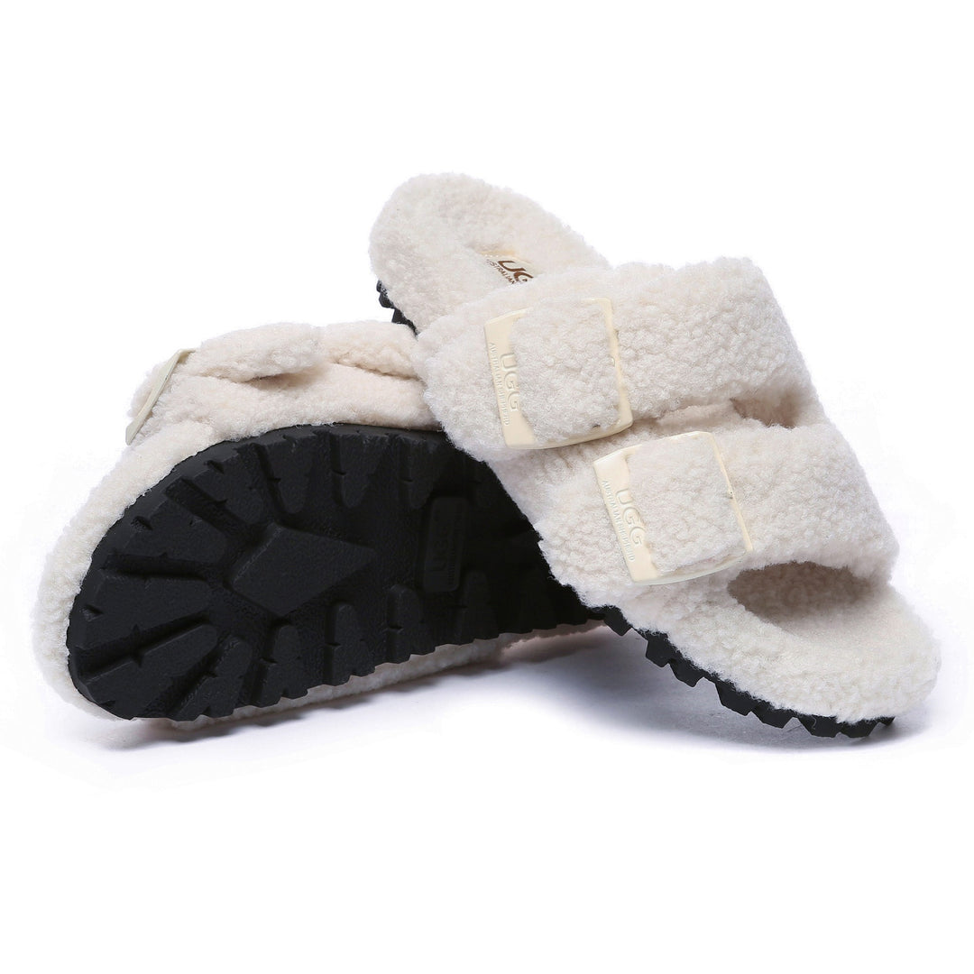 Slippers Women Adjustable Buckle Sandal UGG Slides Ella - UGG Direct Online