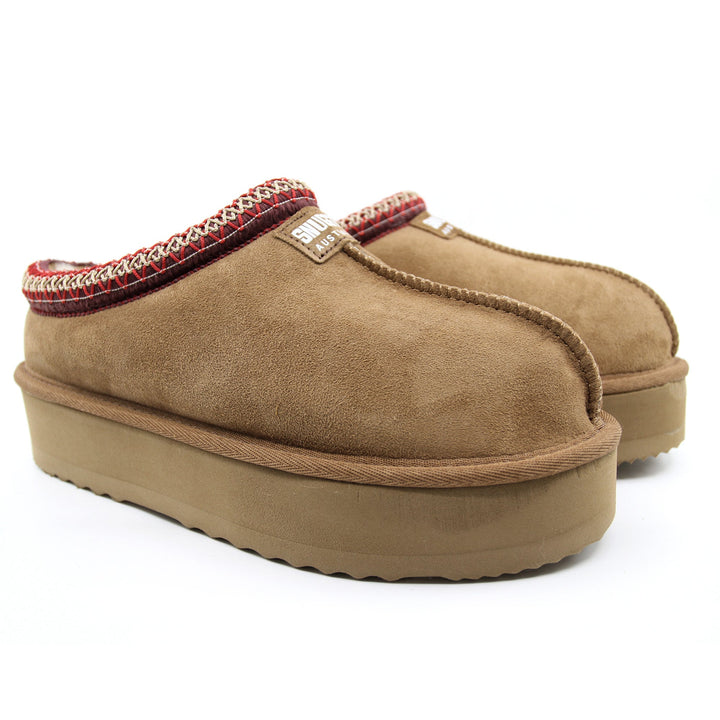SNUGGYZ® Kenzie Platform UGG Slippers Australian Made - UGG Direct Online