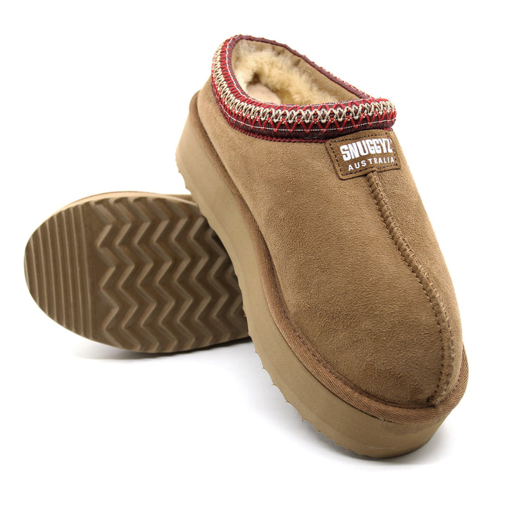 SNUGGYZ® Kenzie Platform UGG Slippers Australian Made - UGG Direct Online