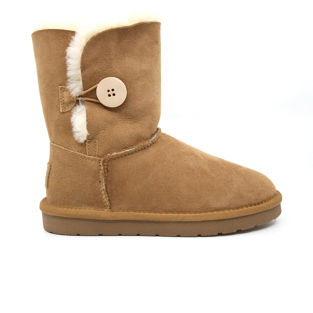 SNUGGYZ® Premium Short Button UGG Boots Australian Made - UGG Direct Online