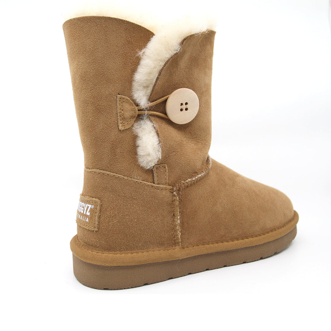 SNUGGYZ® Premium Short Button UGG Boots Australian Made - UGG Direct Online