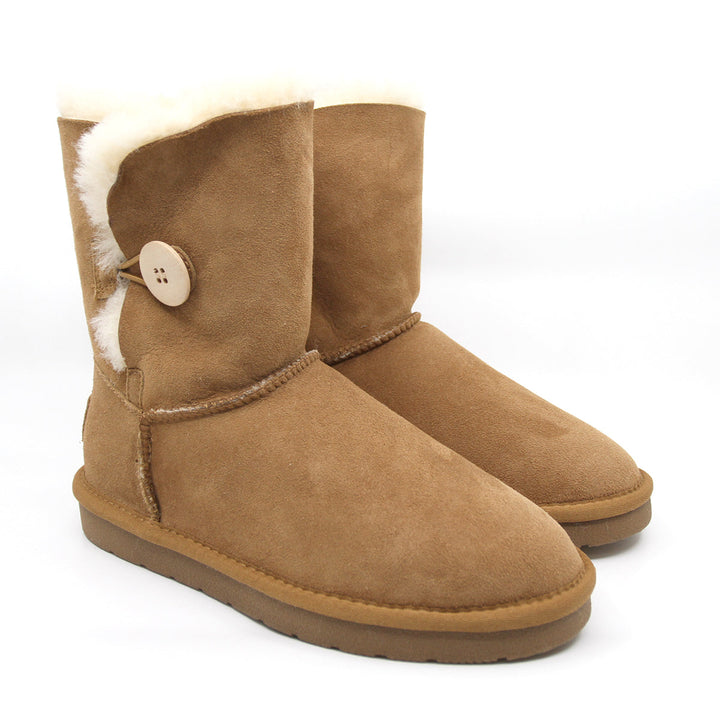 SNUGGYZ® Premium Short Button UGG Boots Australian Made - UGG Direct Online