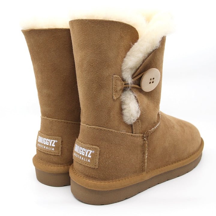 SNUGGYZ® Premium Short Button UGG Boots Australian Made - UGG Direct Online