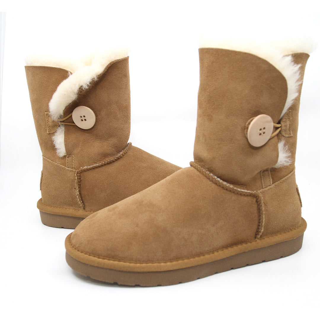 SNUGGYZ® Premium Short Button UGG Boots Australian Made - UGG Direct Online