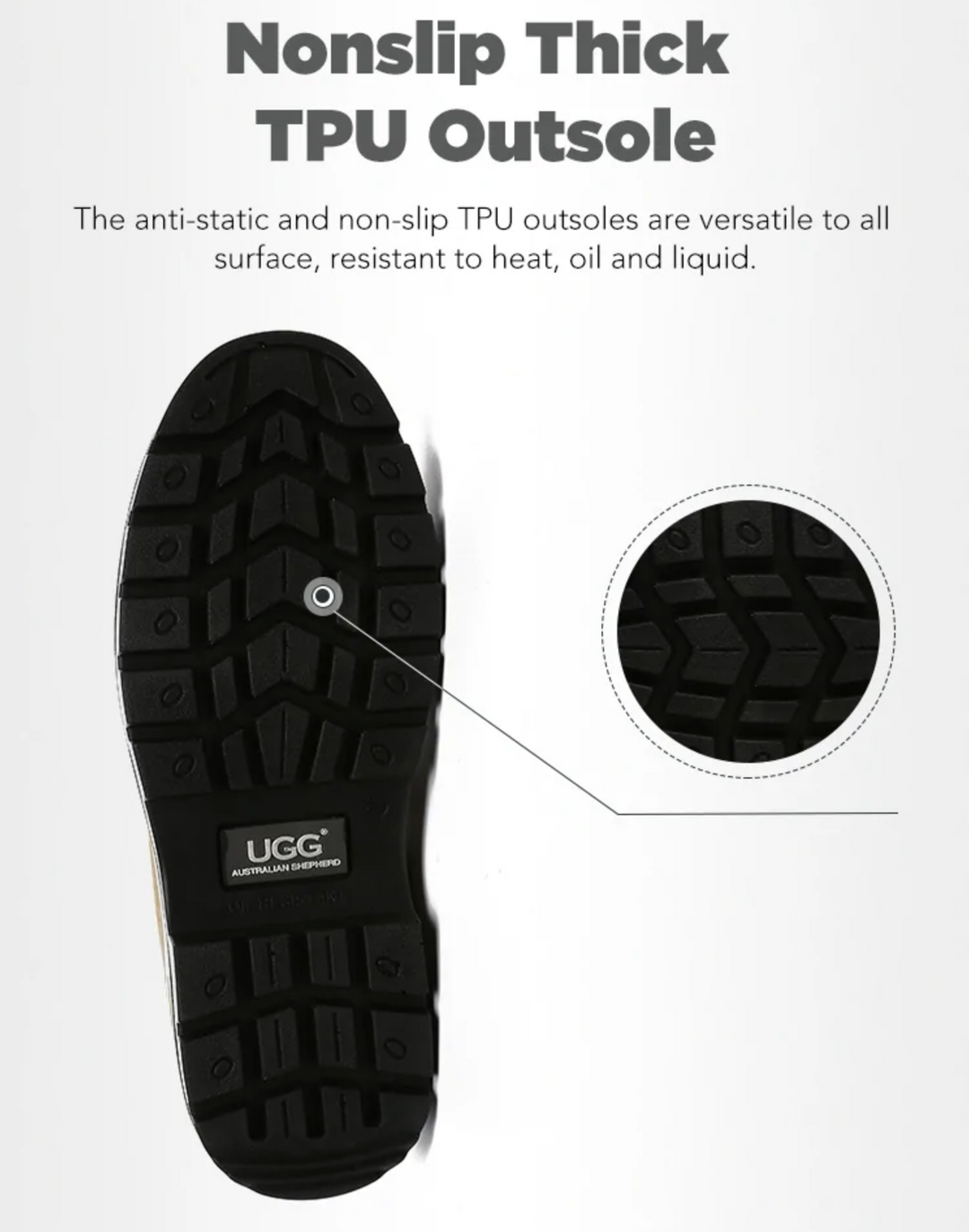 Steel Toe Cap Pull On Safety UGG Boots - UGG Direct Online
