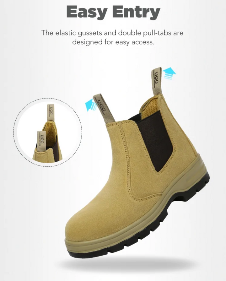 Steel Toe Cap Pull On Safety UGG Boots - UGG Direct Online