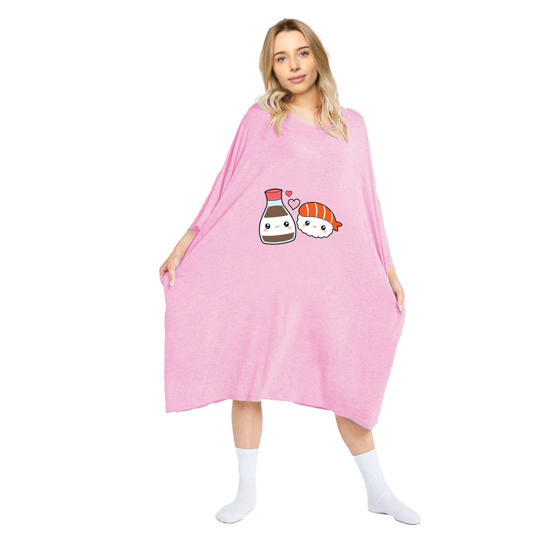 Sushi Print Oversized Tee - UGG Direct Online