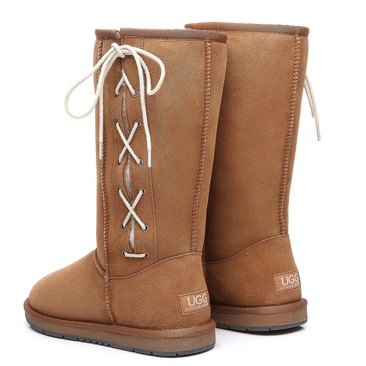 Tall Side Lace Up UGG Boots - UGG Direct Online