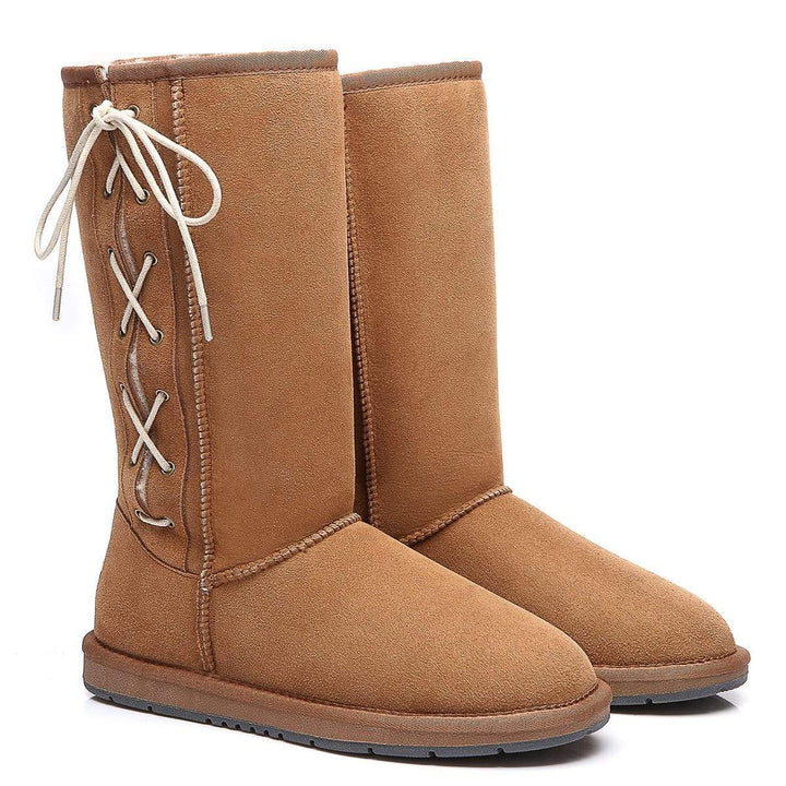 Tall Side Lace Up UGG Boots - UGG Direct Online