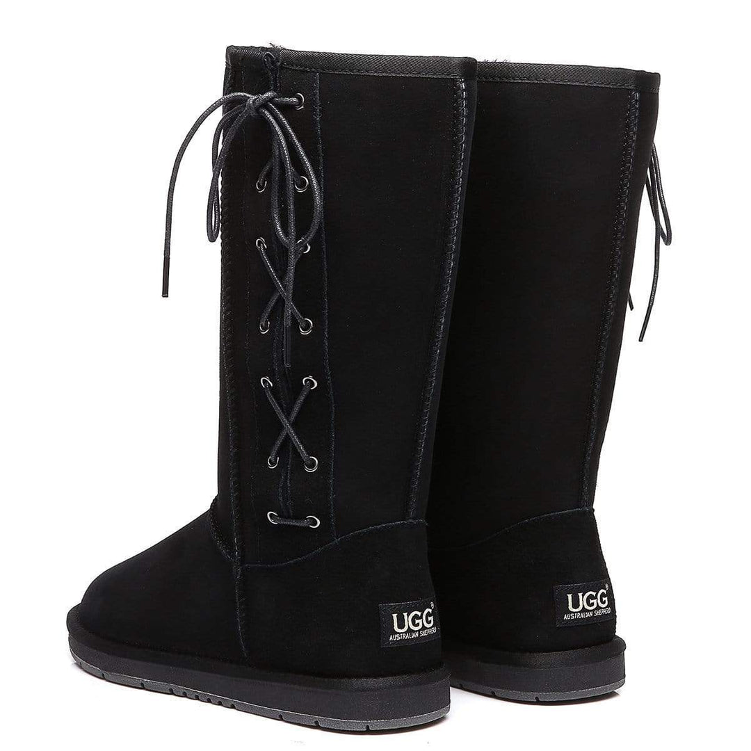 Tall Side Lace Up UGG Boots - UGG Direct Online