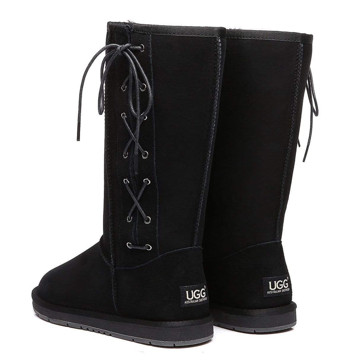 Tall Side Lace Up UGG Boots - UGG Direct Online