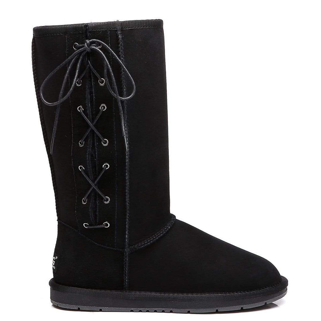 Tall Side Lace Up UGG Boots - UGG Direct Online