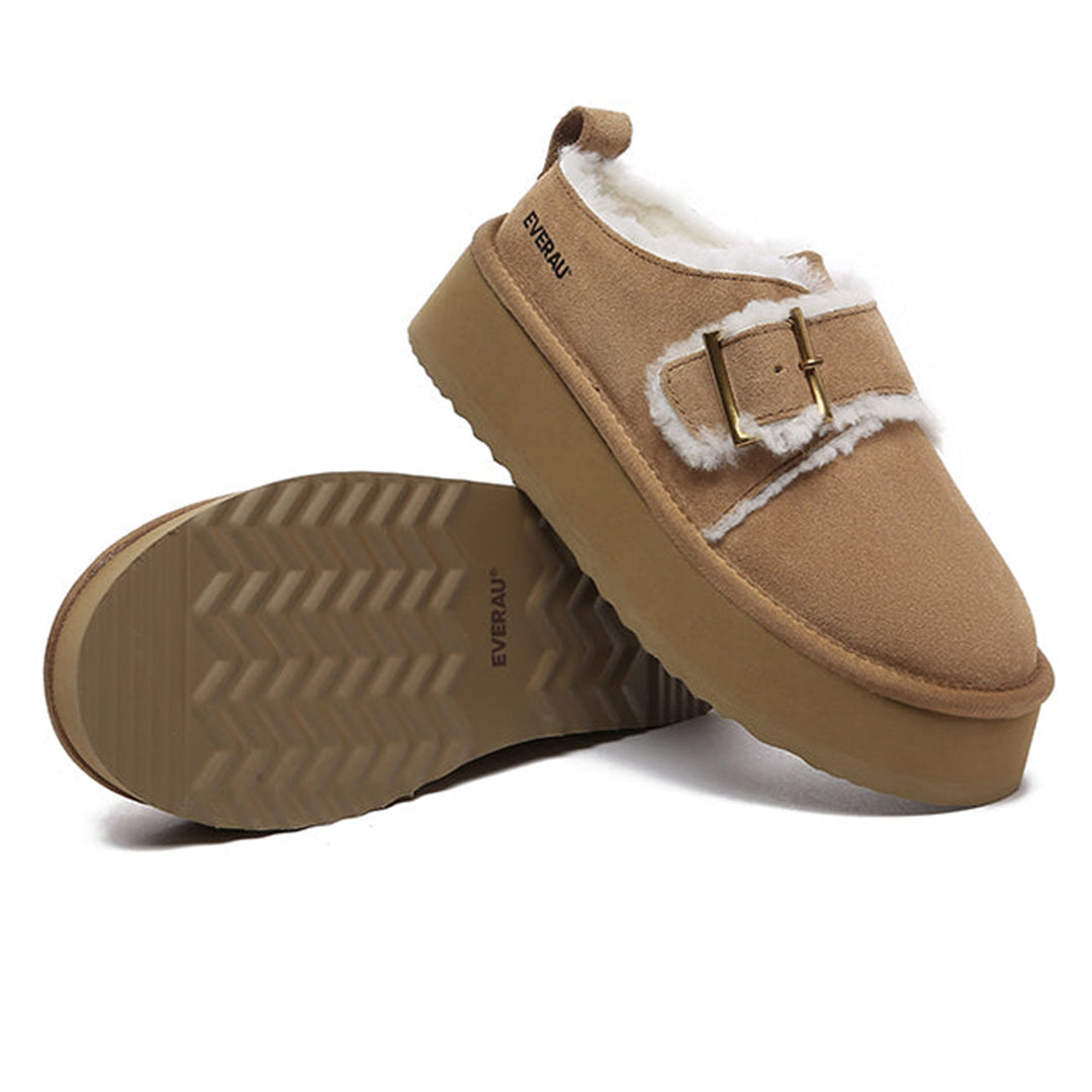 Tass Buckle UGG Platform Slippers - UGG Direct Online