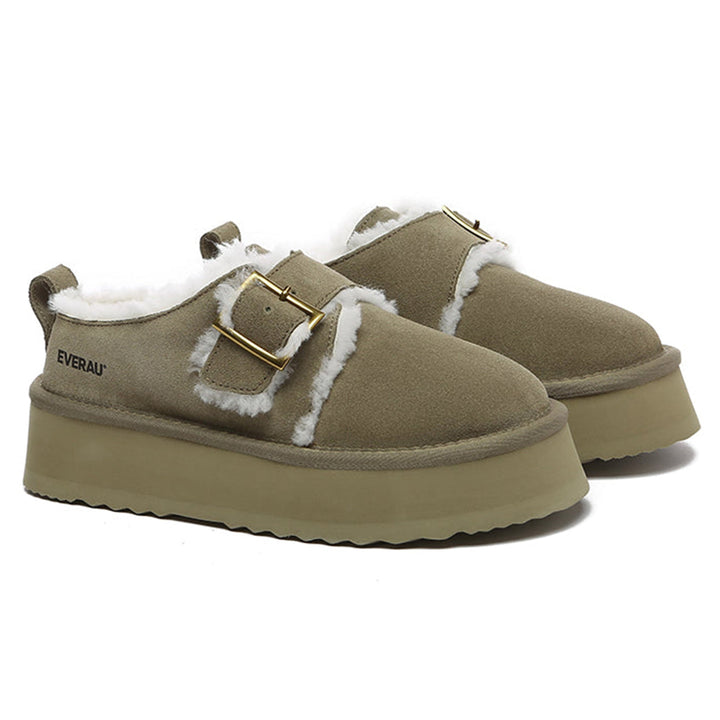 Tass Buckle UGG Platform Slippers - UGG Direct Online