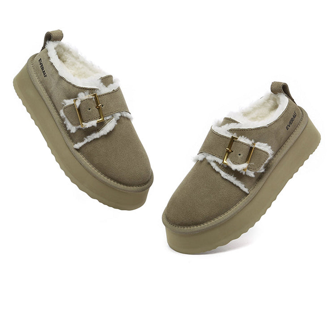 Tass Buckle UGG Platform Slippers - UGG Direct Online