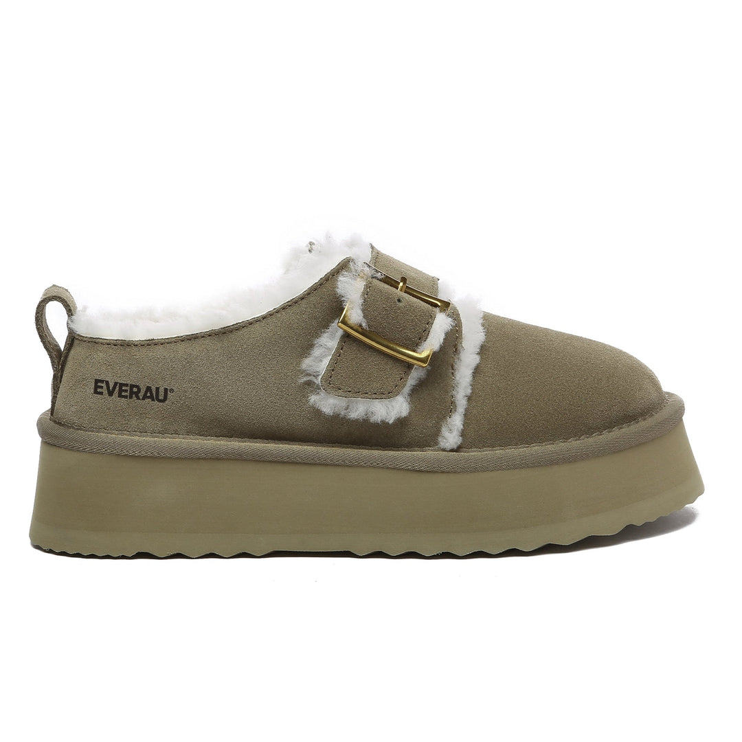 Tass Buckle UGG Platform Slippers - UGG Direct Online