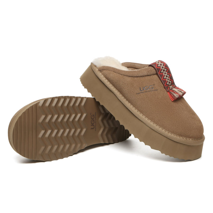 Tassie Stitch Platform UGG Slippers - UGG Direct Online