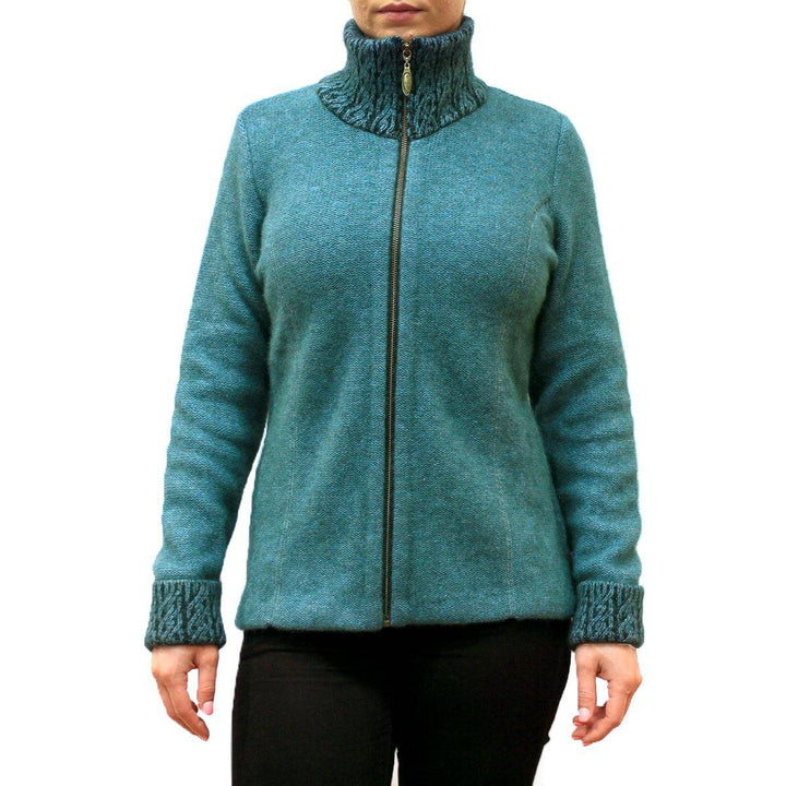 Two-Tone Possum Merino Jacket - Lagoon/Black - UGG Direct Online