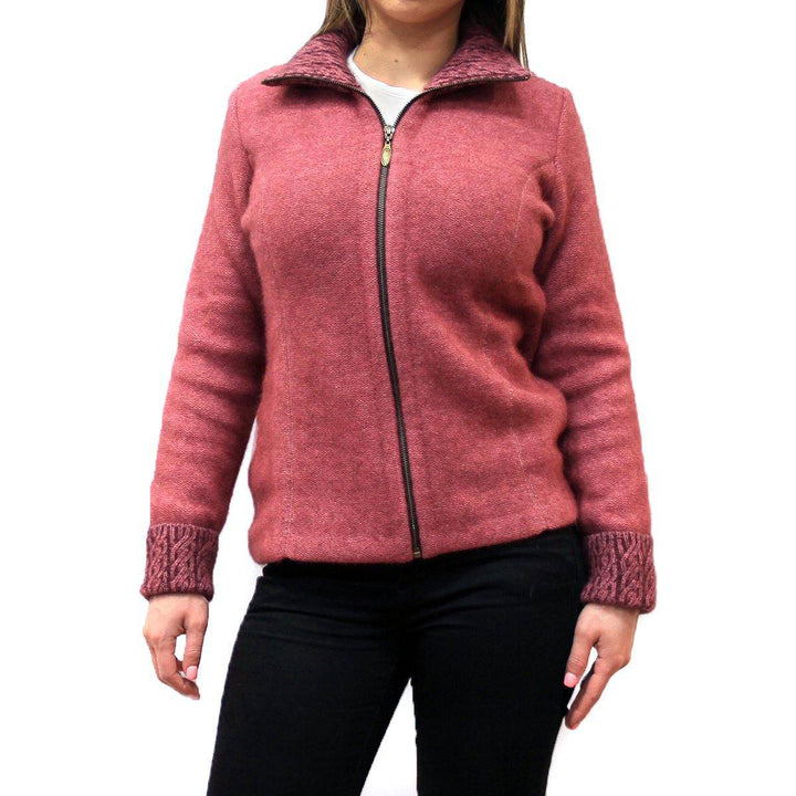 Two-Tone Possum Merino Jacket - Rose/Grape - UGG Direct Online