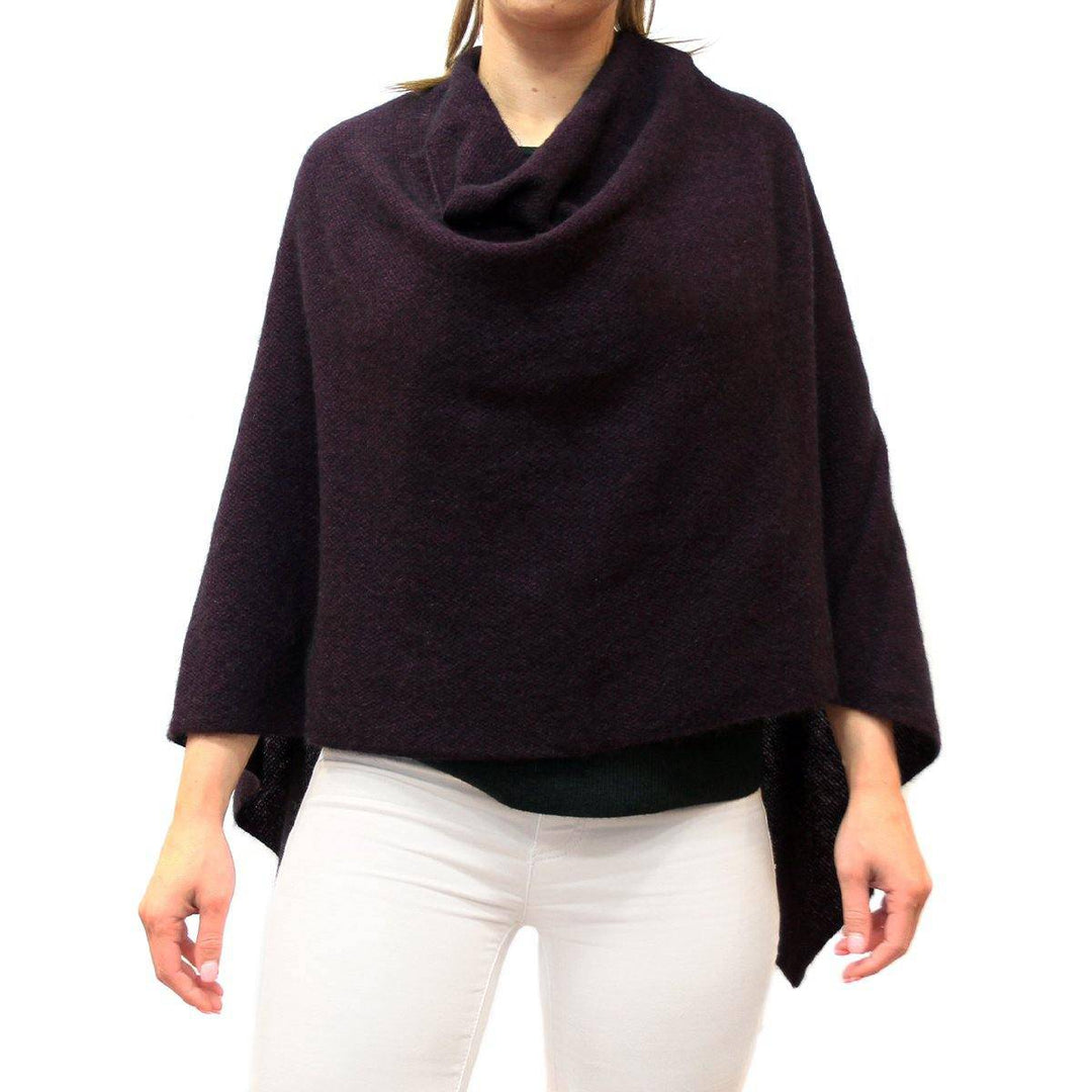 Two Way Possum Merino Poncho - Grape - UGG Direct Online