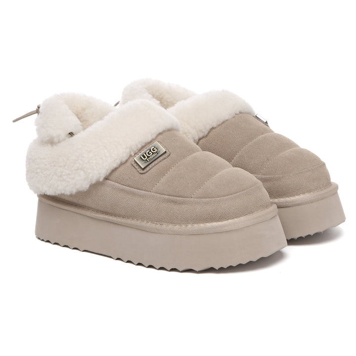 UGG Platform Slingback Muffin Slippers - UGG Direct Online