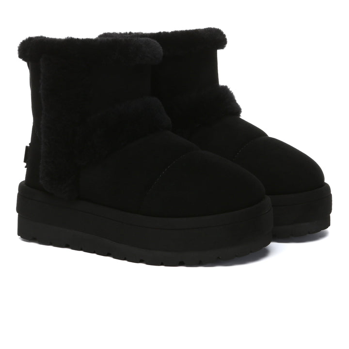 UGG Premium Platform Shearling Fur Boots - UGG Direct Online