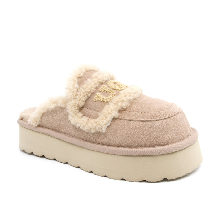 UGG Shearling Platform Slippers - UGG Direct Online