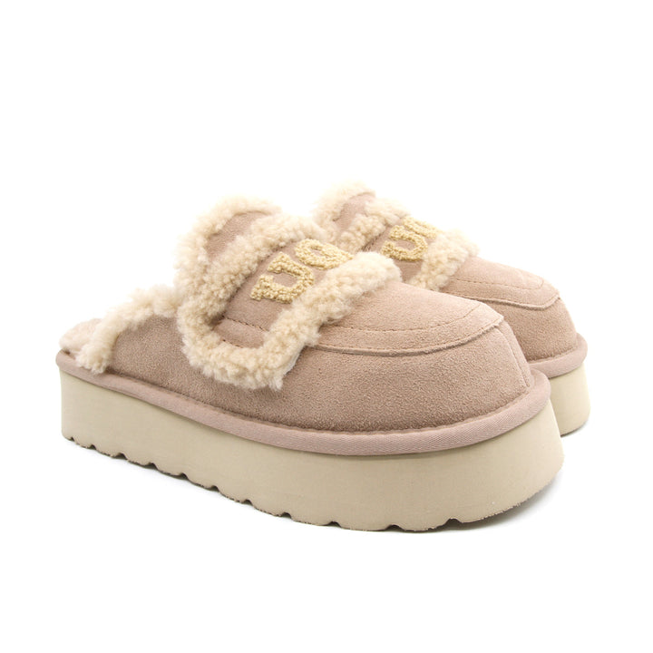 UGG Shearling Platform Slippers - UGG Direct Online