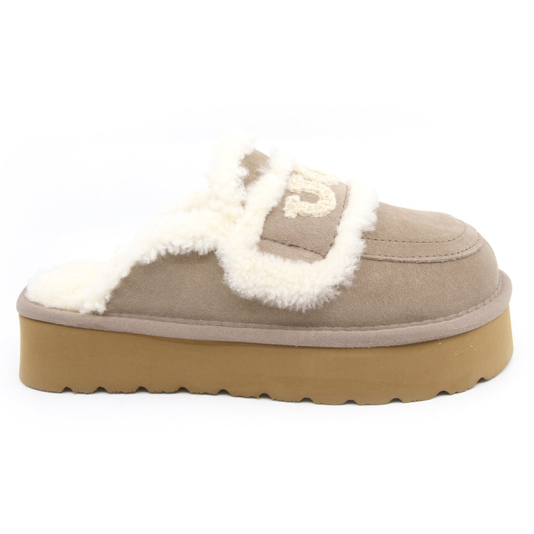 UGG Shearling Platform Slippers - UGG Direct Online