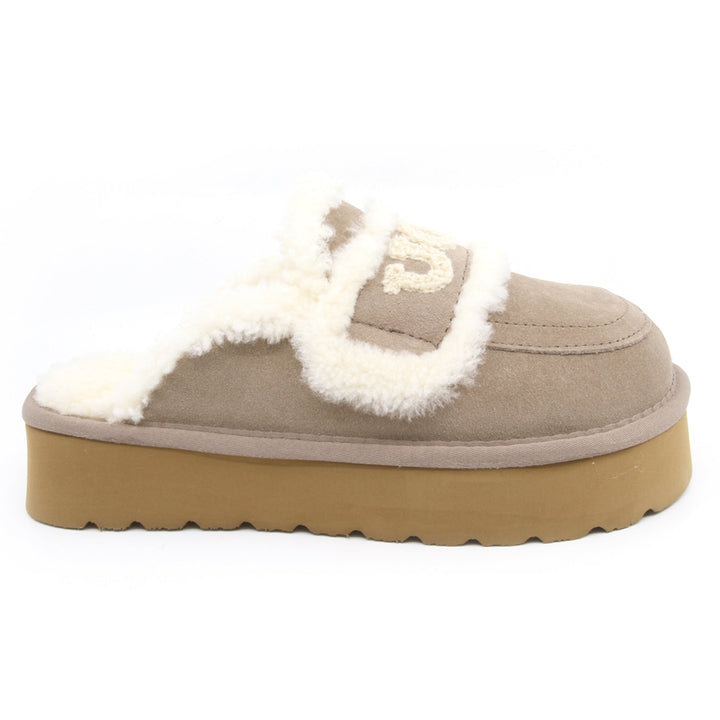 UGG Shearling Platform Slippers - UGG Direct Online