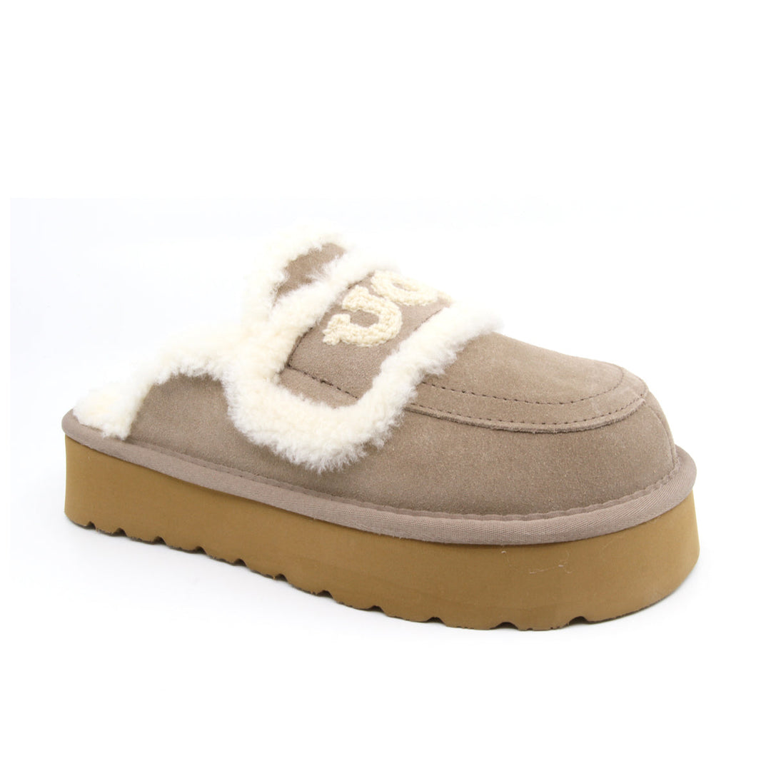UGG Shearling Platform Slippers - UGG Direct Online