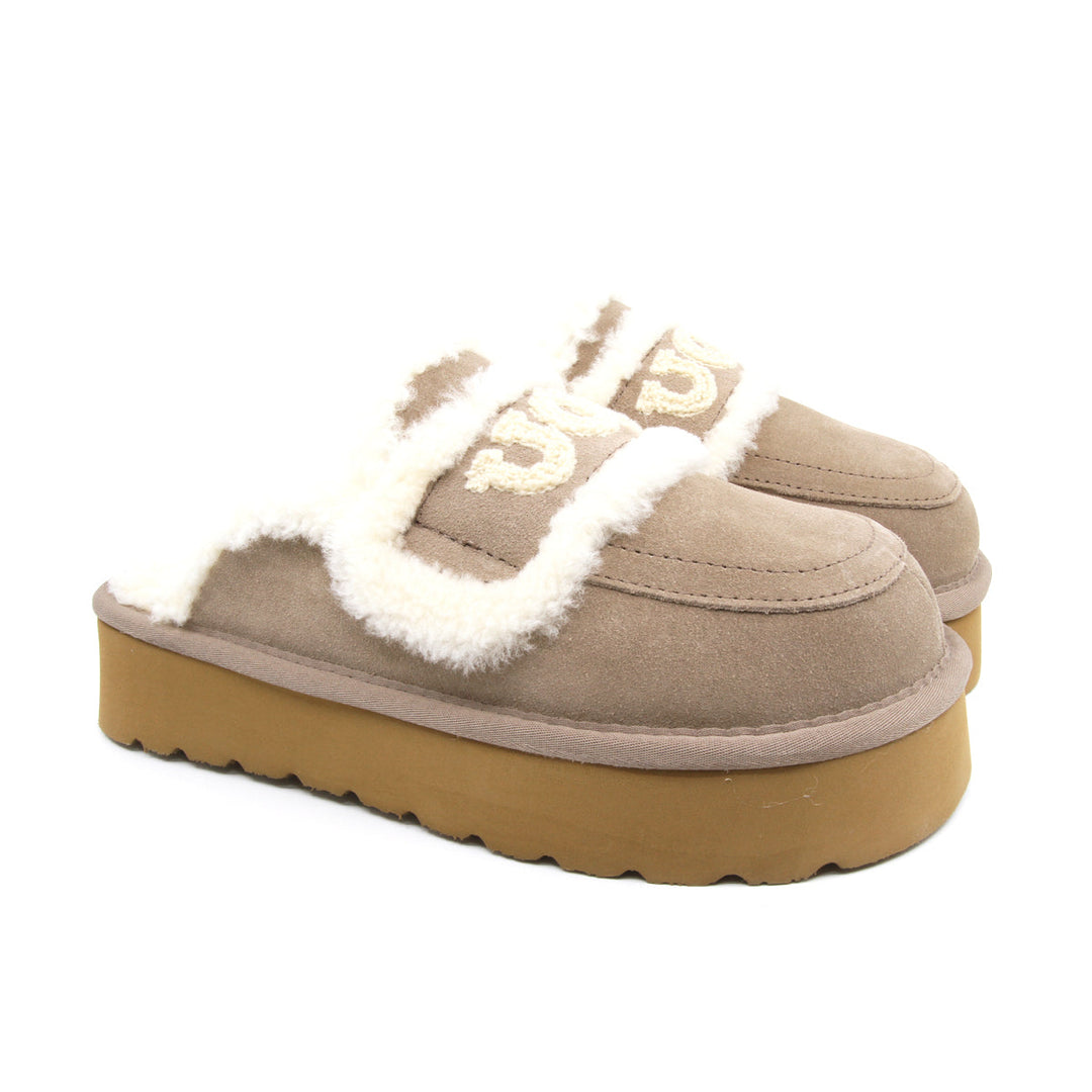 UGG Shearling Platform Slippers - UGG Direct Online