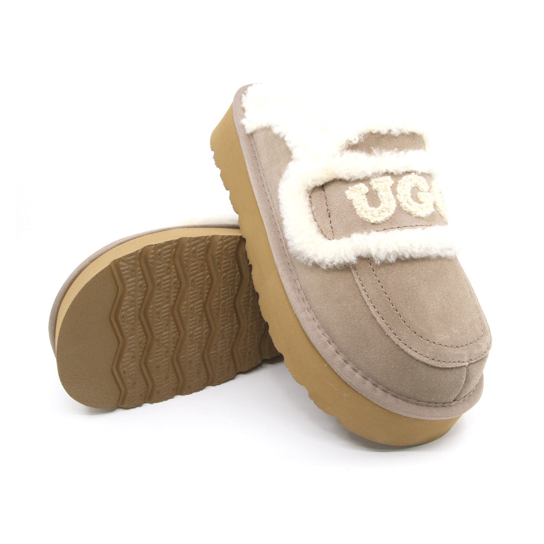 UGG Shearling Platform Slippers - UGG Direct Online