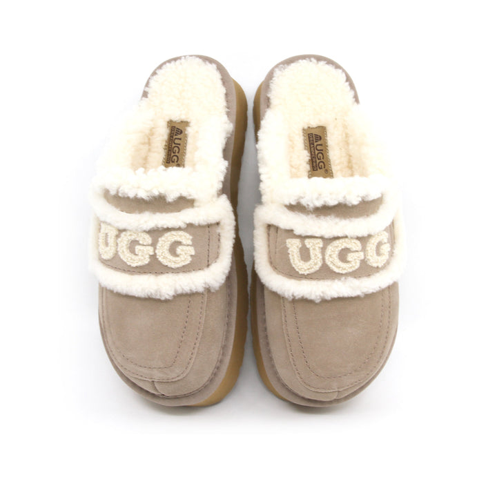 UGG Shearling Platform Slippers - UGG Direct Online