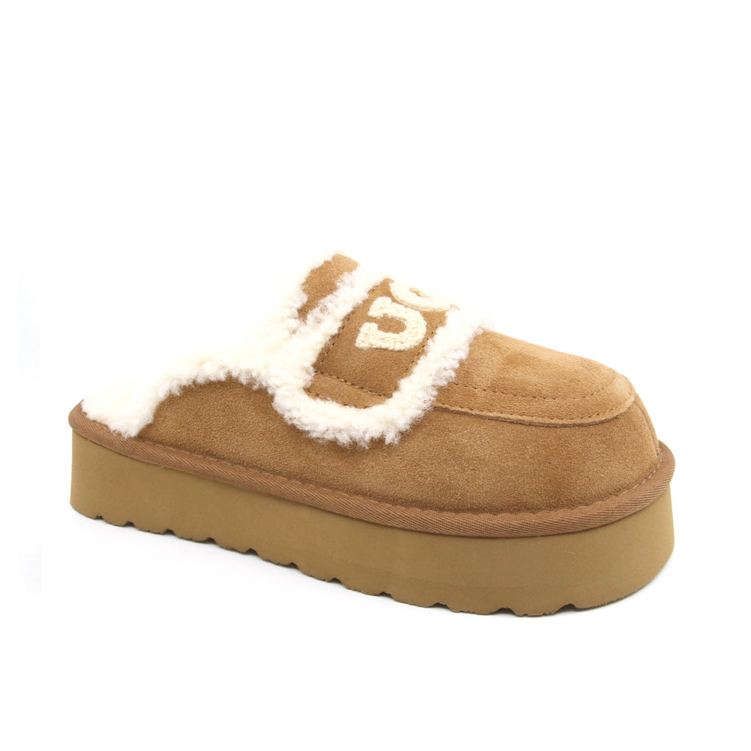 UGG Shearling Platform Slippers - UGG Direct Online