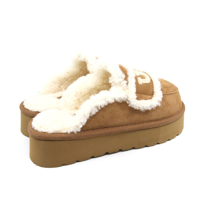 UGG Shearling Platform Slippers - UGG Direct Online