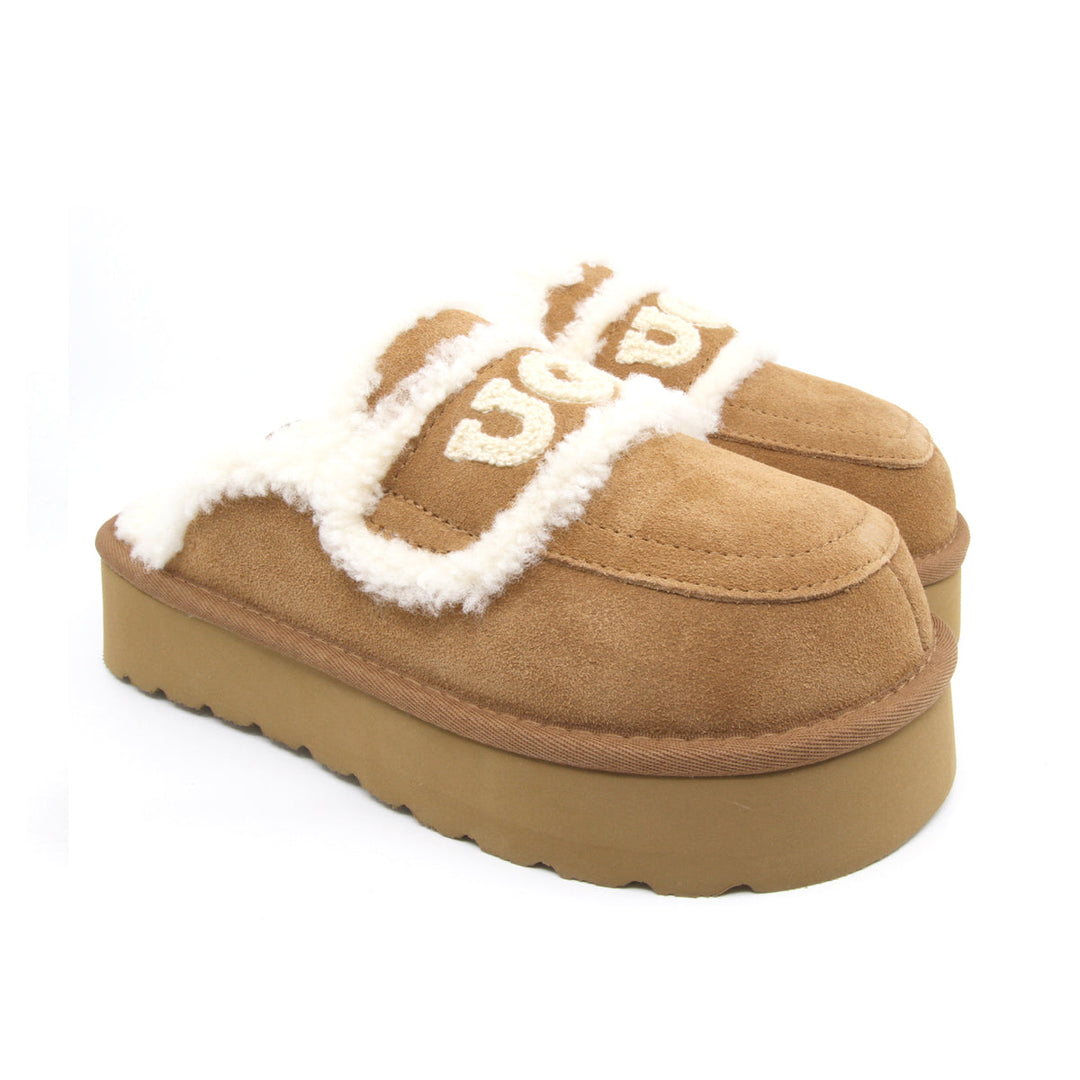 UGG Shearling Platform Slippers - UGG Direct Online