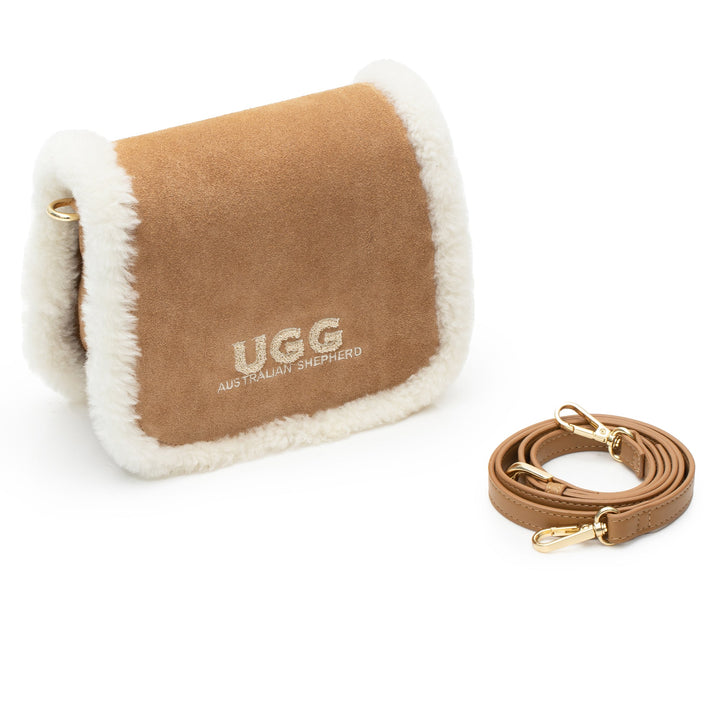 UGG Sheepskin Wool Messenger Bag - UGG Direct Online