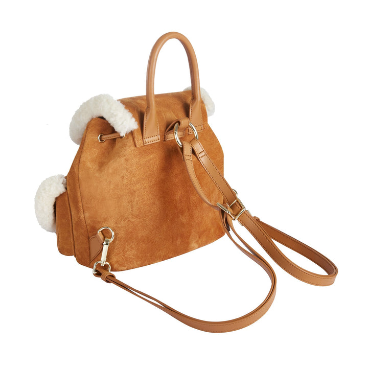 UGG Wool Backpack with Adjustable Strap Drawstring - UGG Direct Online