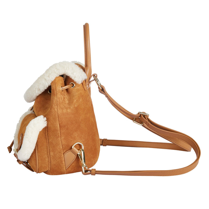 UGG Wool Backpack with Adjustable Strap Drawstring - UGG Direct Online