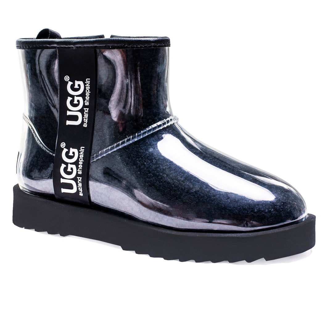 UGG Zipper Clear Mini Rain Boots - UGG Direct Online