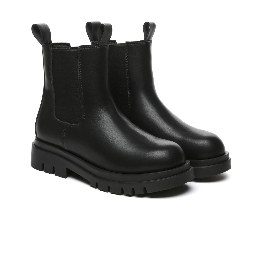 Vania Leather Ankle Chunky Boots - UGG Direct Online