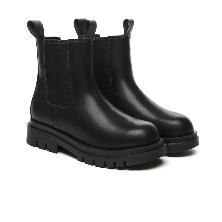 Vania Leather Ankle Chunky Boots - UGG Direct Online
