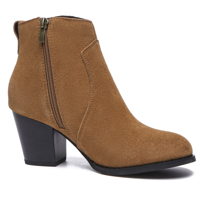 Vera Suede Ankle Zipper Boots - UGG Direct Online